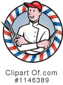 130x175 Barber Shop Clipart
