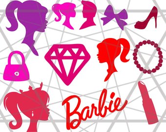 340x270 Barbie Clipart Etsy