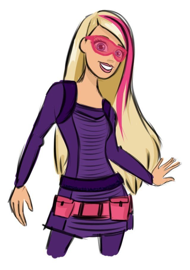 640x905 Barbie Clipart Team 3051492