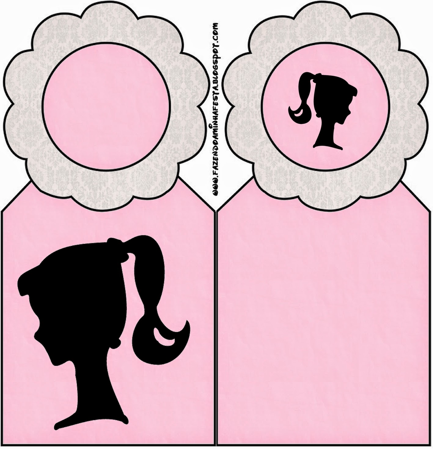 1417x1467 Clip Art Barbie Silhouette Clip Art