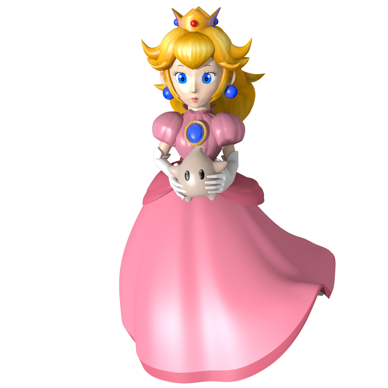 1500x1500 Princess Peach With Luma