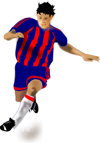 204x300 Player Barca Clip Art