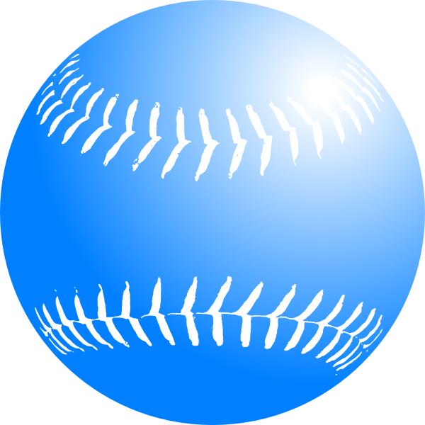 600x600 Baseball Bat Clipart Blue