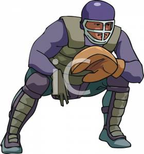280x300 Royalty Free Clipart Image A Baseball Catcher