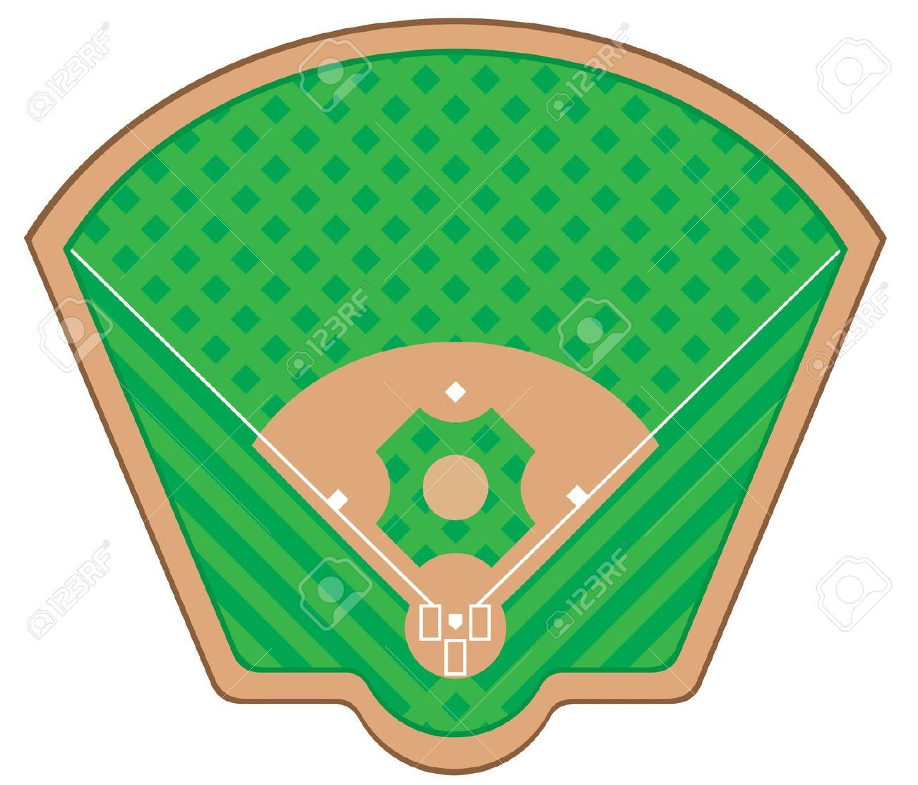 1300x1112 Black And White Baseball Field Clipart