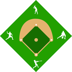 300x300 Softball Field Clipart Clipart Panda