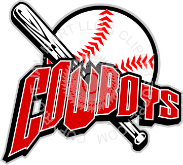 361x325 Cowboy Clipart Baseball