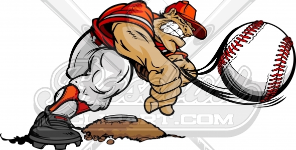 590x299 Baseball Clipart Cartoon