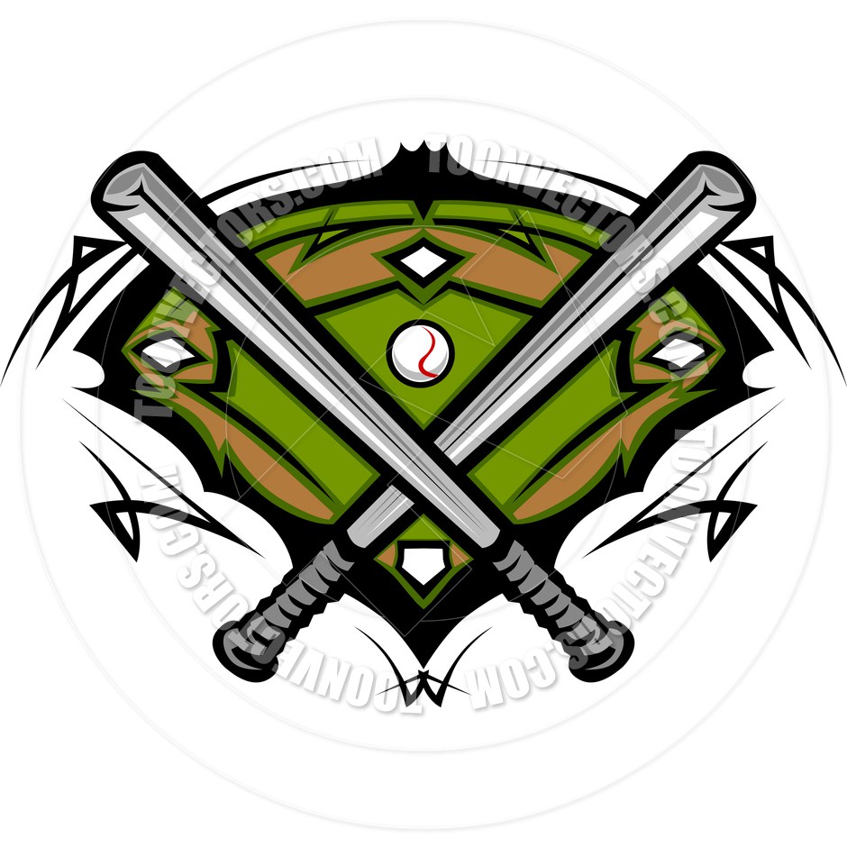940x940 Mens Softball Clip Art
