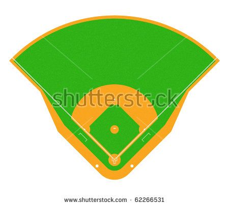 450x406 Awesome Cartoon Baseball Field