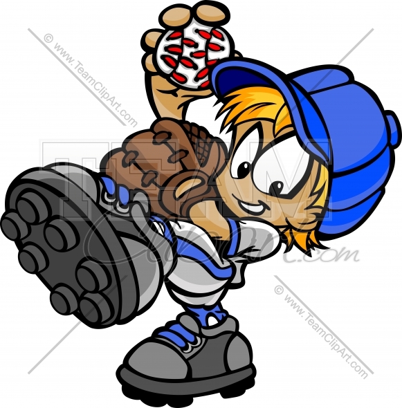 581x590 Boy Baseball Player Clipart
