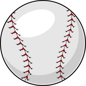 300x300 Baseball Clipart Image