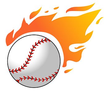 350x295 Free Baseball Flame Clipart And Vector Graphics