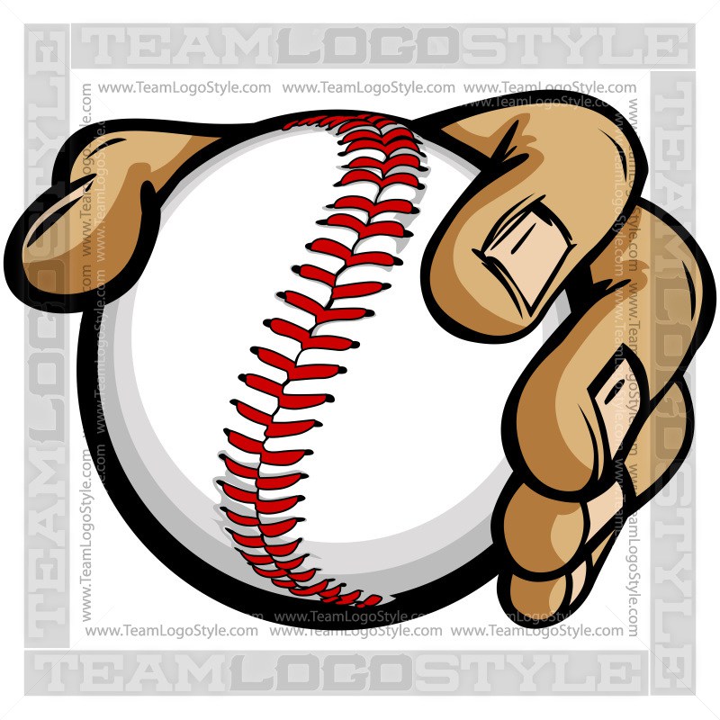 800x800 Hand Holding Baseball Cartoon