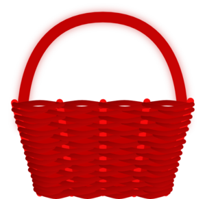 299x291 Red Basket Clip Art