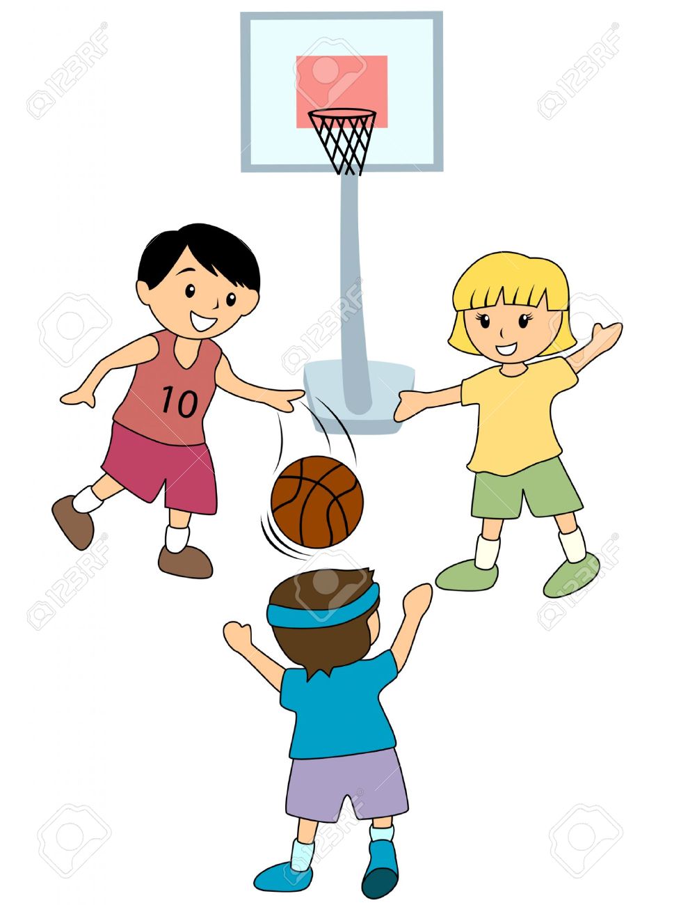 Basketball Clipart For Kids