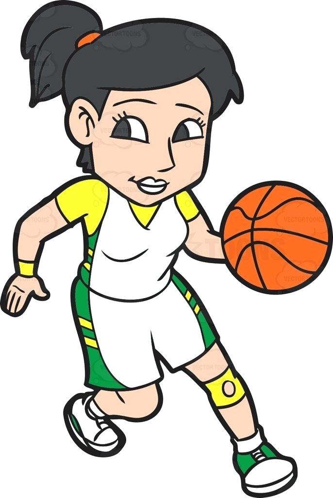 686x1024 Clip Art Of Basketball Girl Basketball Player Panda Free Images