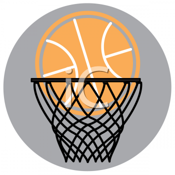 350x350 Basketball Clip Art