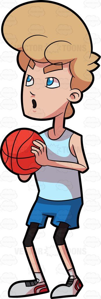 348x1024 Ponytail Clipart Basketball Player Free Collection Download