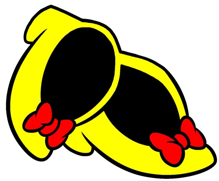 736x609 Minnie Shoes Clipart