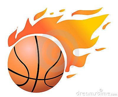 400x329 Flame Clipart Basketball