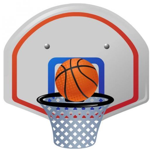 520x520 Basketball Clip Art Free Free Clip Art Download