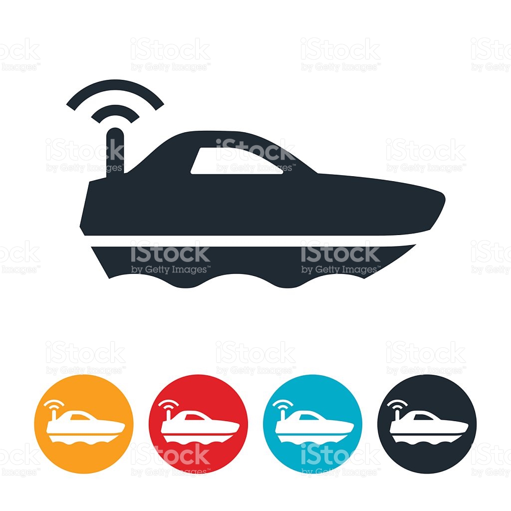 1024x1024 Radio Controlled Boat Clipart