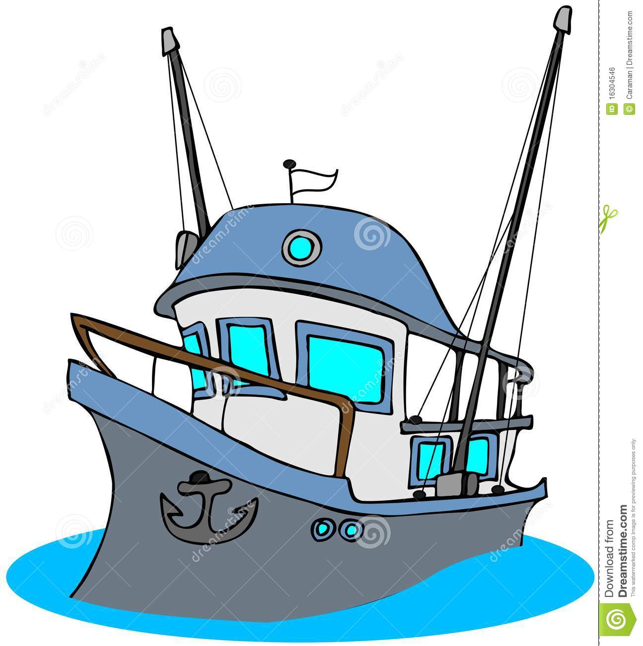 1295x1300 Collection Of Commercial Fishing Boat Clipart High Quality