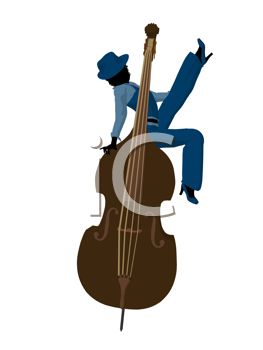 263x350 Royalty Free Clip Art Image Silhouette Of A Jazz Woman Sitting