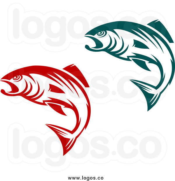 600x620 Jumping Fish Clipart