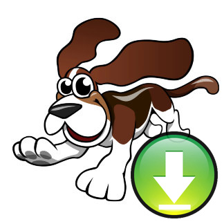 324x324 Cartoon Basset Hound Image Download Cartoon