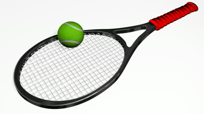 400x224 Bat Clipart Tennis Ball