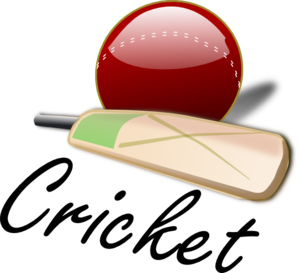 299x273 Cricket Bat And Ball Clip Art