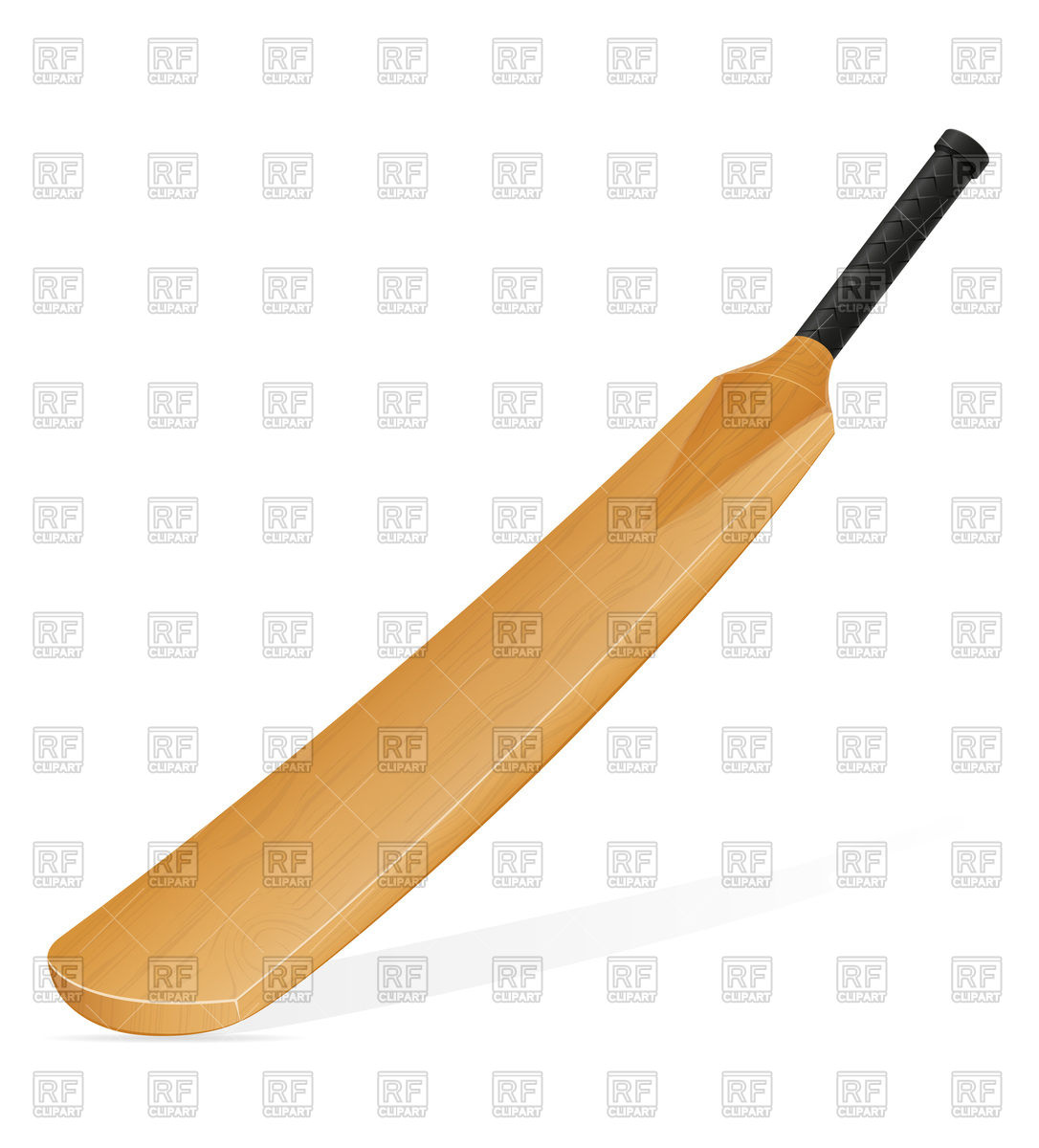 1086x1200 Cricket Bat Royalty Free Vector Clip Art Image