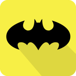 260x260 Batman The New 52 Logo Clip Art
