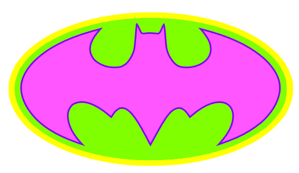 600x349 Batgirl Clipart Symbol