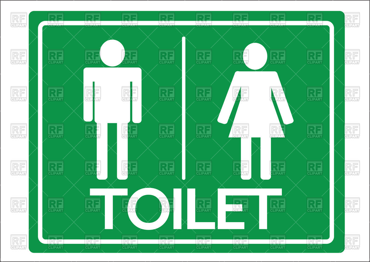 1200x849 Toilet Symbol Male And Female Icon Royalty Free Vector Clip Art