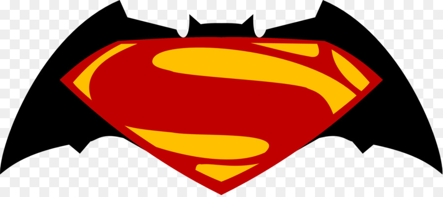 900x400 Batman Superman Logo Clip Art