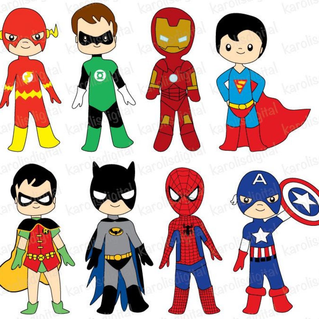 1024x1024 Superhero Clipart Free Pencil Clipart