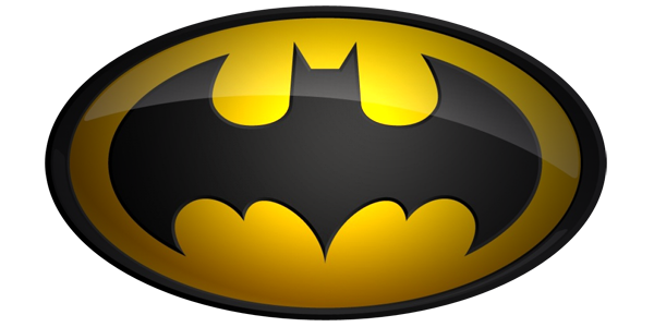 600x300 Batman Logo 3d Png Clip Art