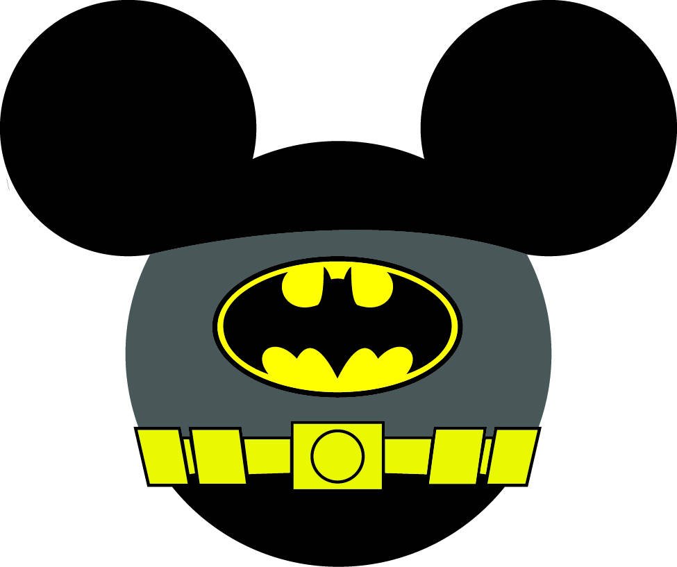 975x817 Mickey Batman Svg