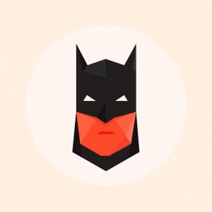 300x300 Catchy Batgirl Symbol Outline Awesome Batman Logo Vector Free