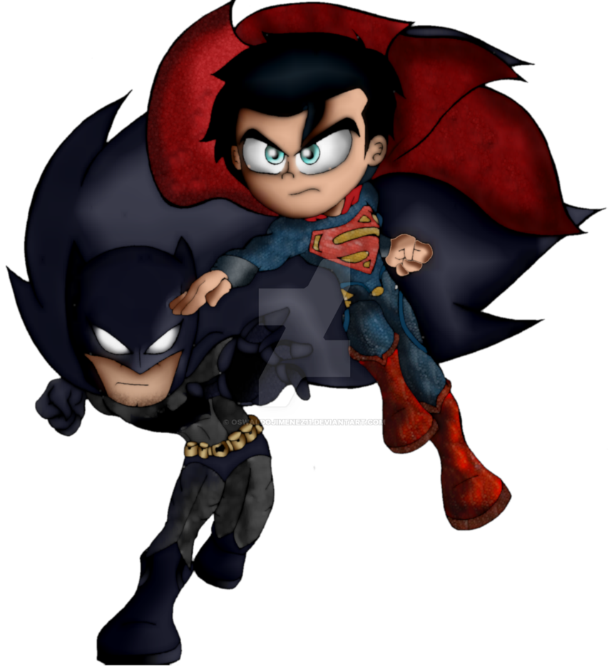 854x935 Batman V Superman By Oswaldojimenez11