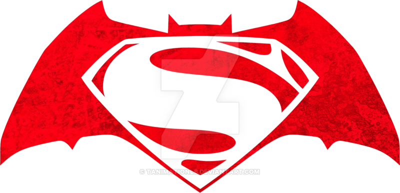 800x386 Batman V Superman Official Logo By Tanimationlb