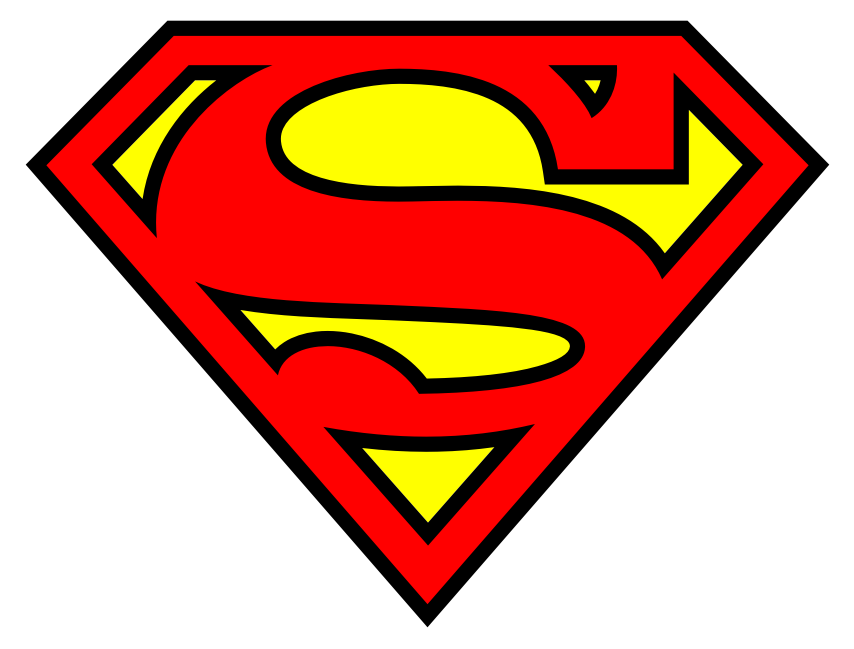 854x649 Superman Clipart.