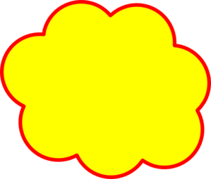 299x255 Red Cloud Clipart