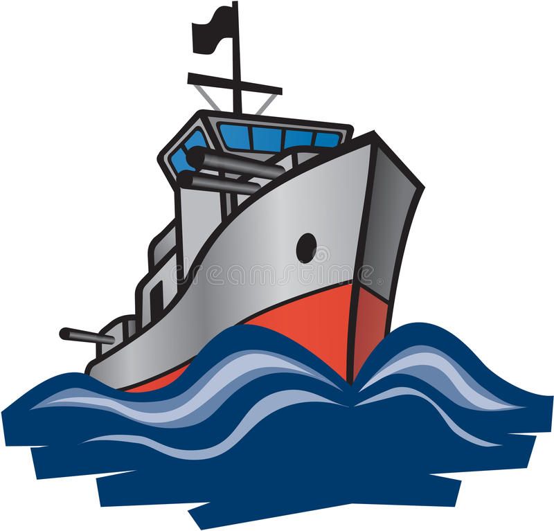 800x767 Navy Destroyer Royalty Free Stock Images