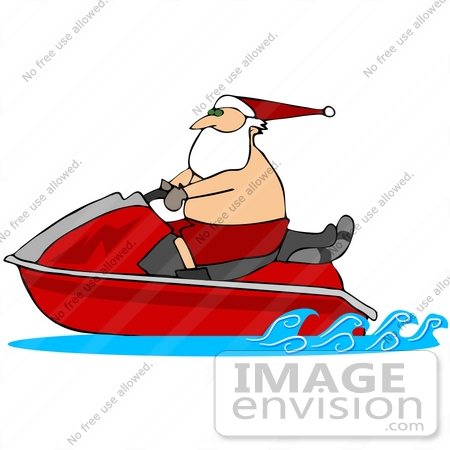 450x450 Santa Clipart Boat