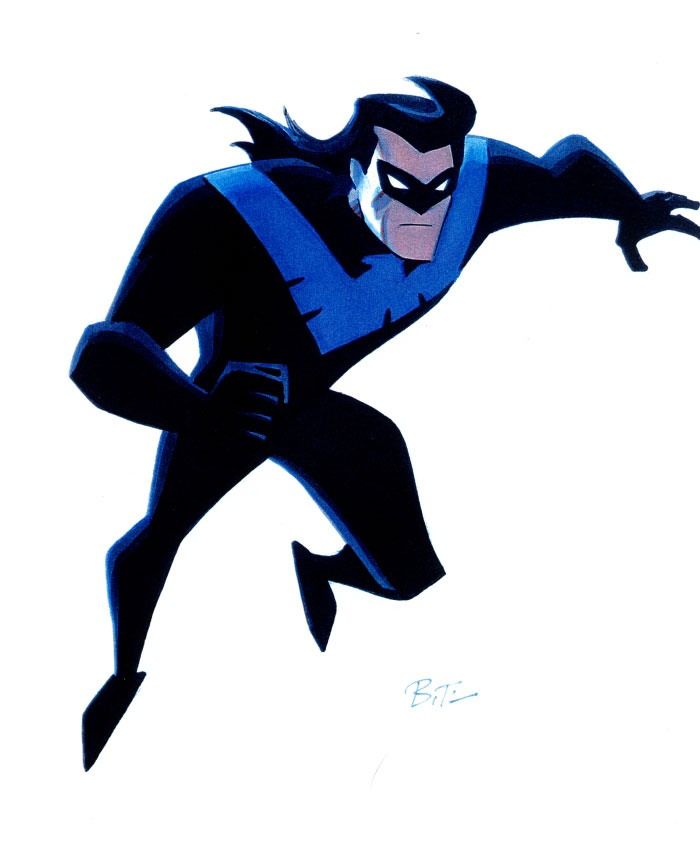 700x856 Batgirl Clipart Blue