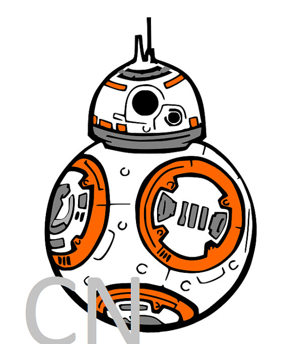 570x682 Bb8 Star Wars Svg From Handmadememoriesbycn On Etsy Studio